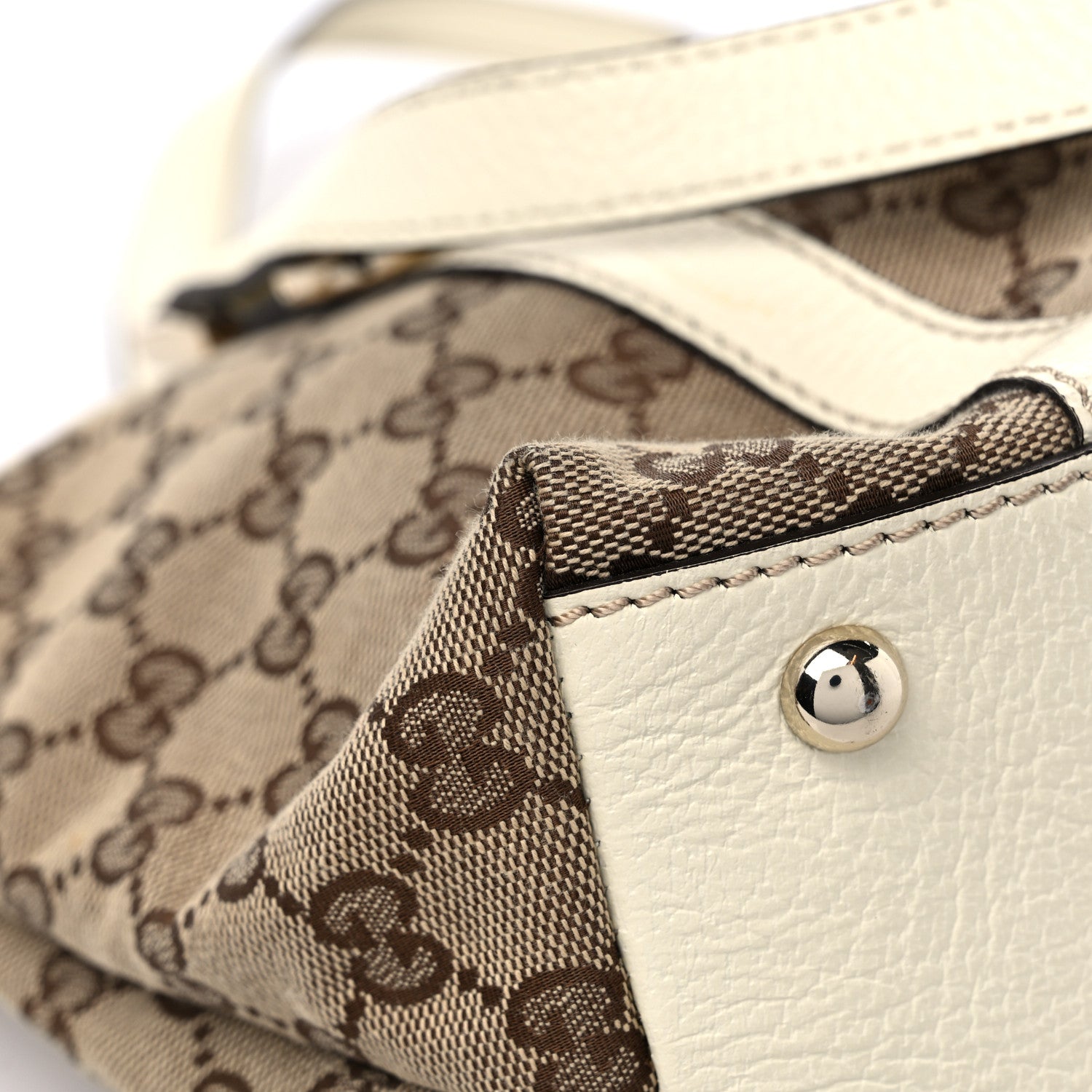 Gucci Monogram Medium Abbey Tote Off White 10 of 15