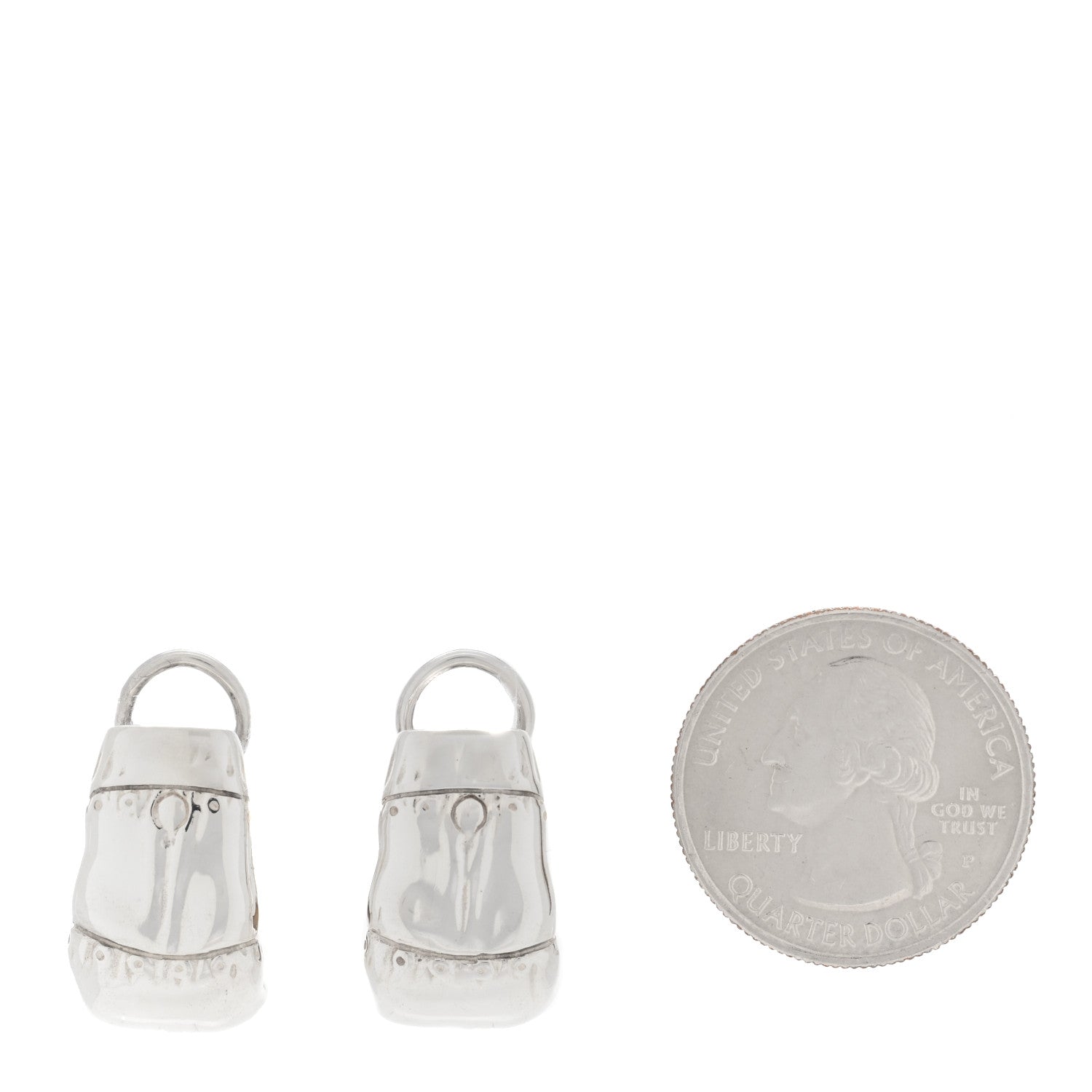 John Hardy Sterling Silver Bamboo J Hoop Earrings 2 of 4