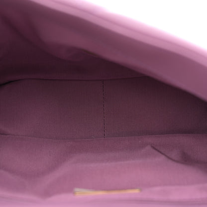 Chanel Goatskin Quilted Large Chanel 19 Flap Purple 5 of 10