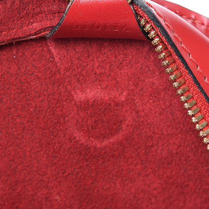 Louis Vuitton Epi Mabillon Backpack Castillan Red 7 of 9