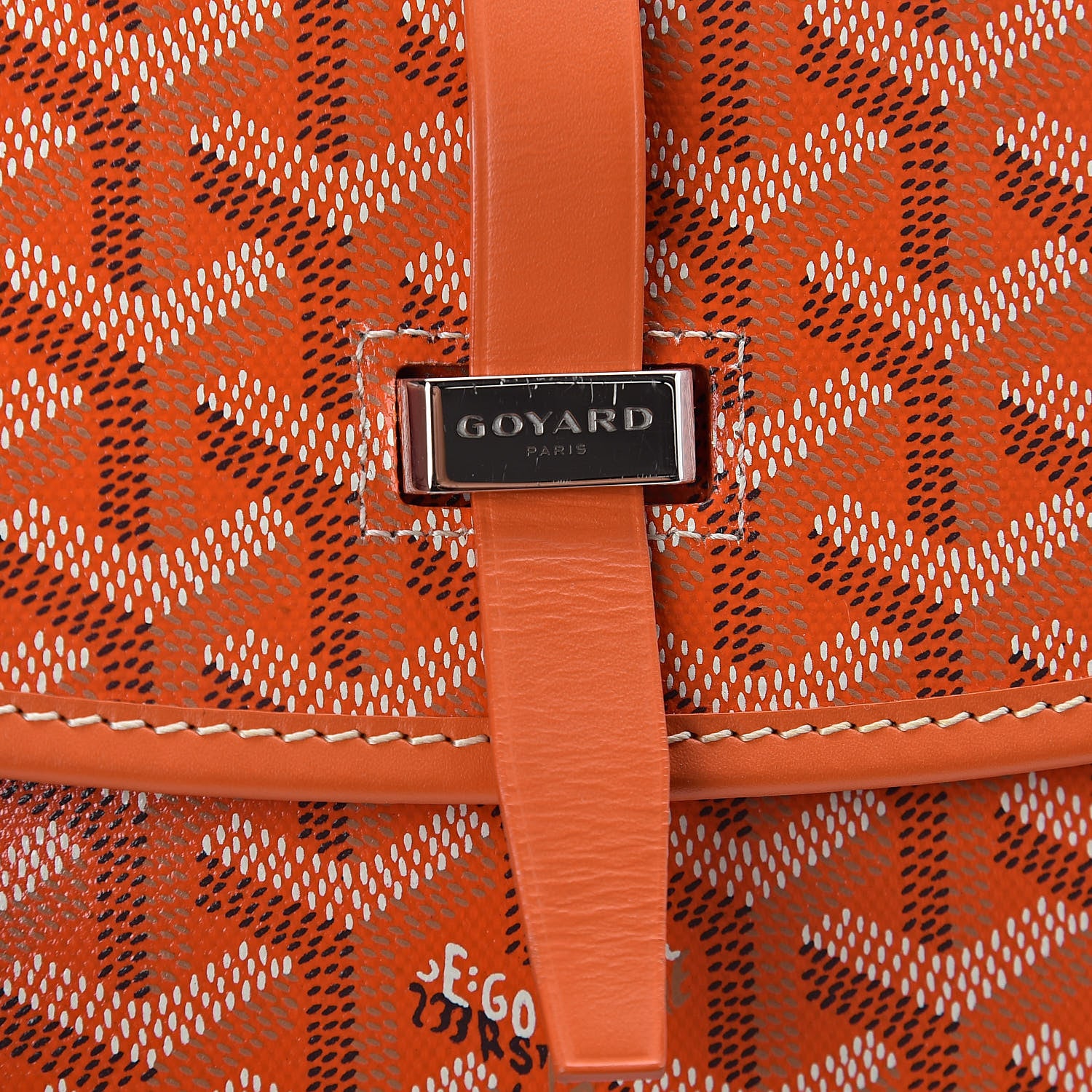 Goyard Goyardine Belvedere II PM Messenger Bag Orange 8 of 10