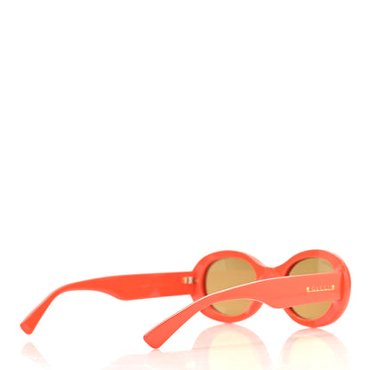 Gucci Acetate Oval Frame GG1587S Sunglasses Orange 4 of 7