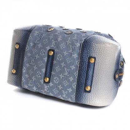 Louis Vuitton Denim Polka Dot Trunks and Bags Bowly 4 of 8