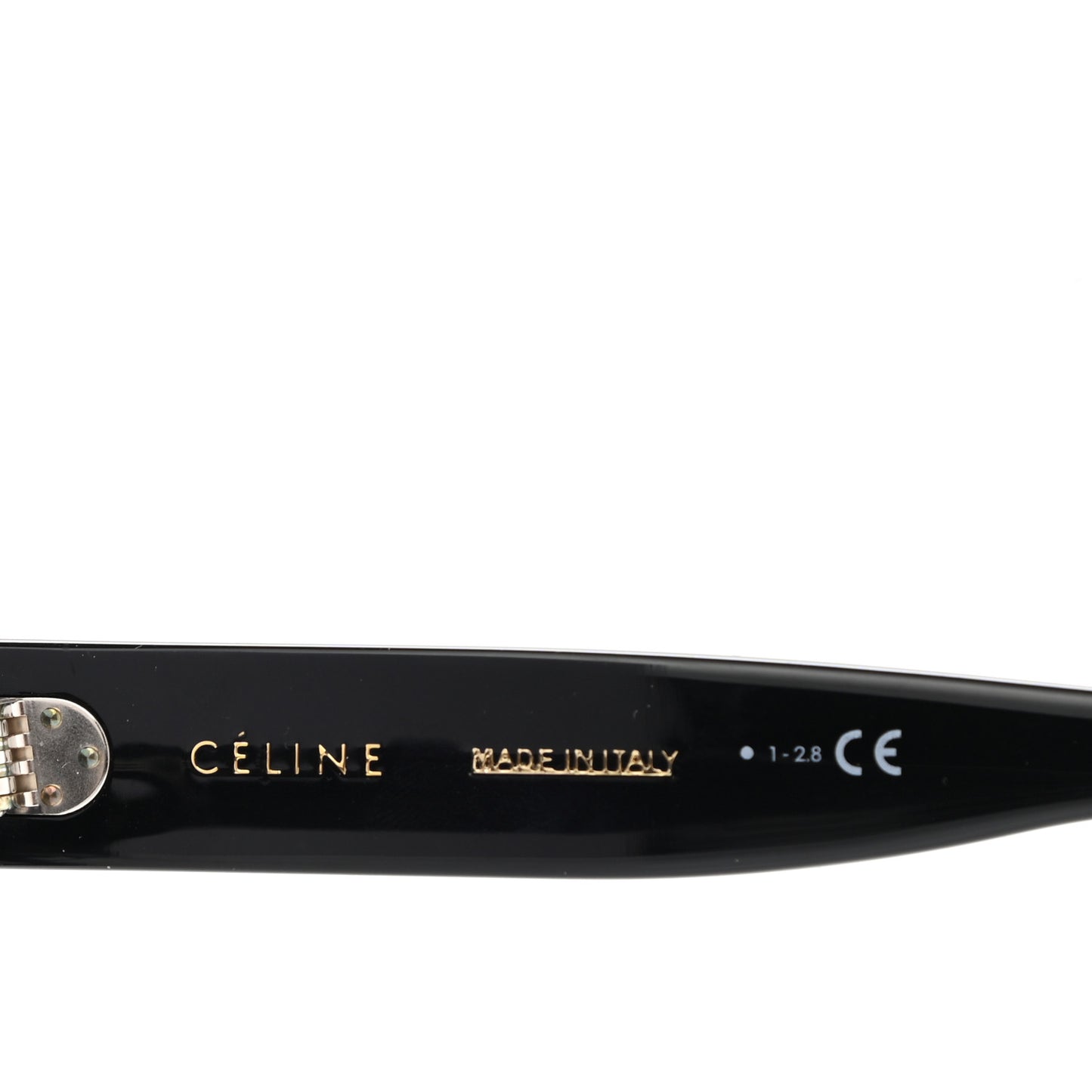 Acetate Aviator Sunglasses CL 40001F Black