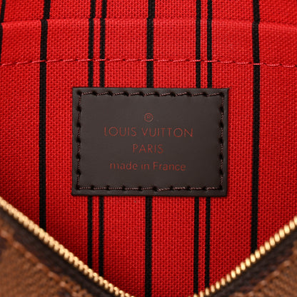 Louis Vuitton Damier Ebene Neverfull MM GM Pochette 6 of 6
