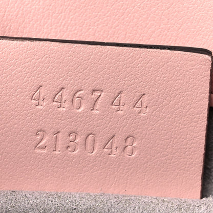 Gucci Calfskin Matelasse Mini GG Marmont Shoulder Bag Perfect Pink 8 of 11