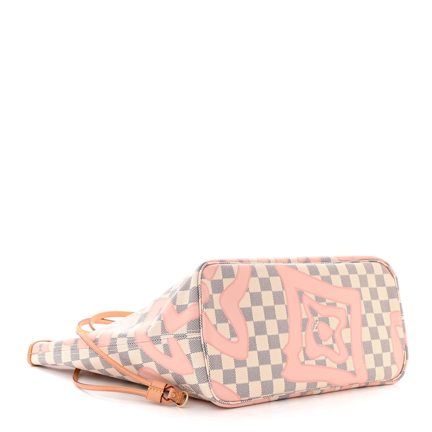 Louis Vuitton Damier Azur Tahitienne Neverfull MM 4 of 9