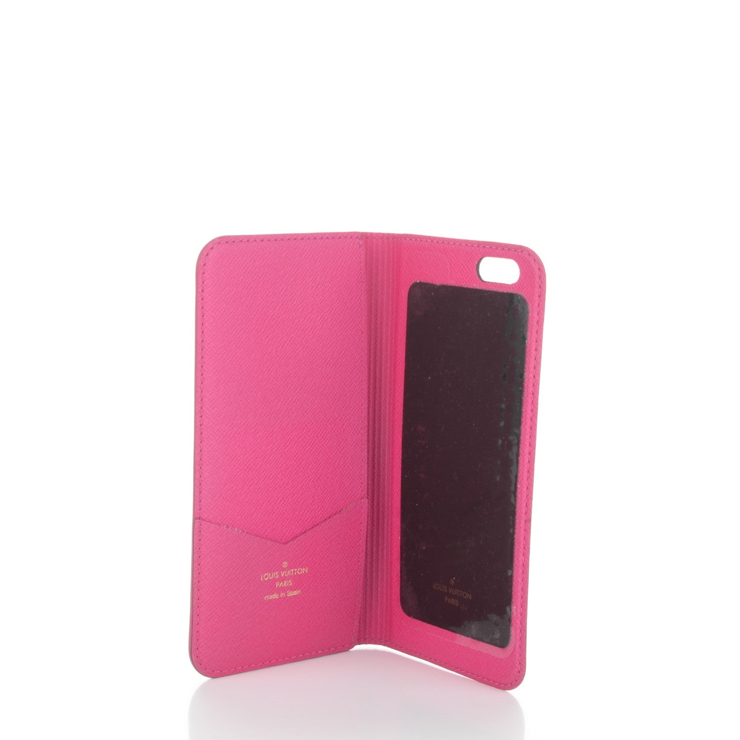 Louis Vuitton Monogram iPhone 6 Plus Folio Case Pink 5 of 6