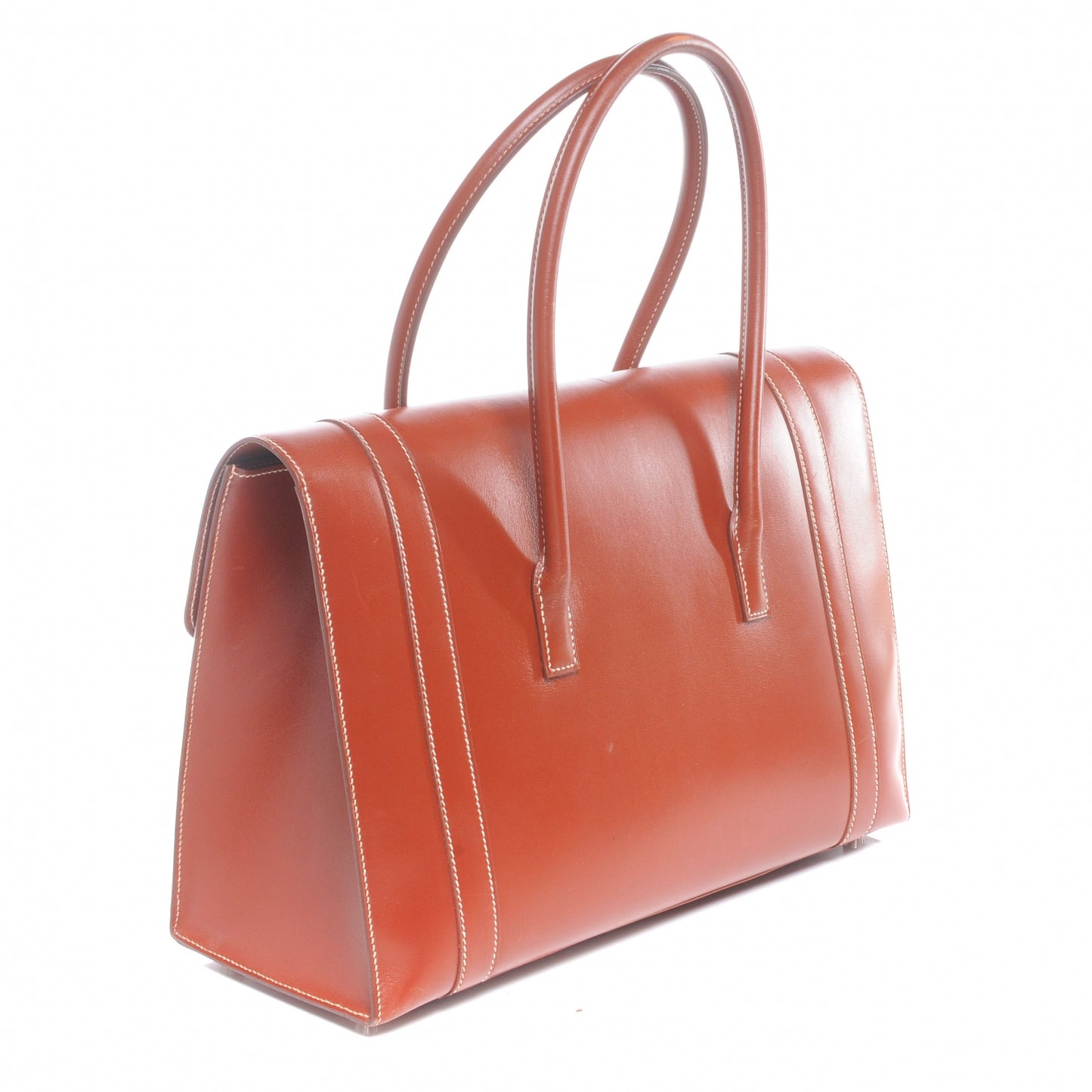 Box Leather Drag 36 Brique