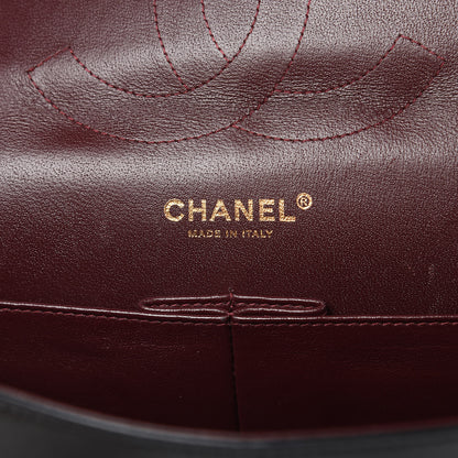 Chanel Lambskin Quilted Jumbo Double Flap Black 6 of 16