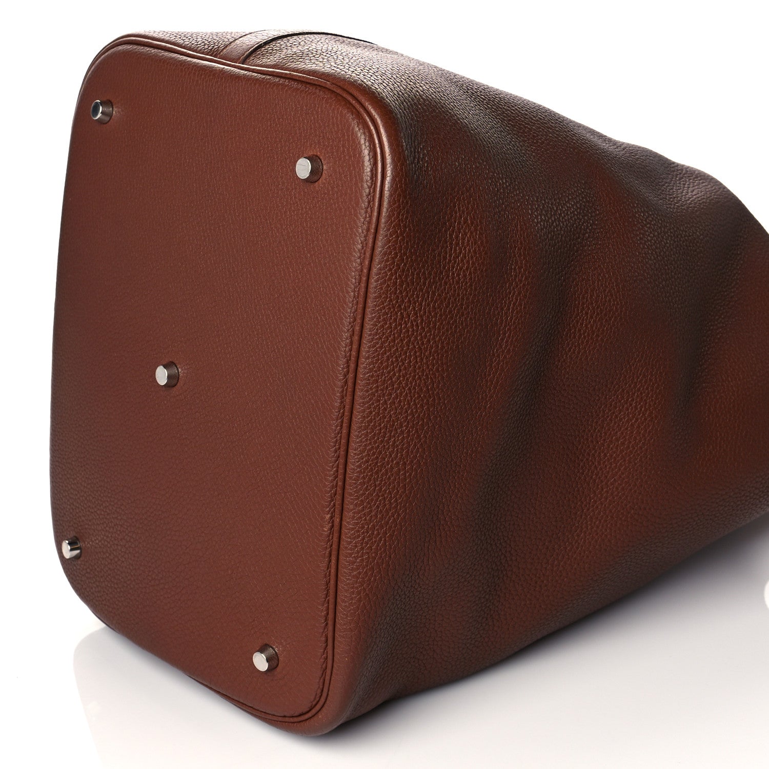 Hermes Taurillon Clemence Picotin Lock TGM Marron D'Inde 10 of 10