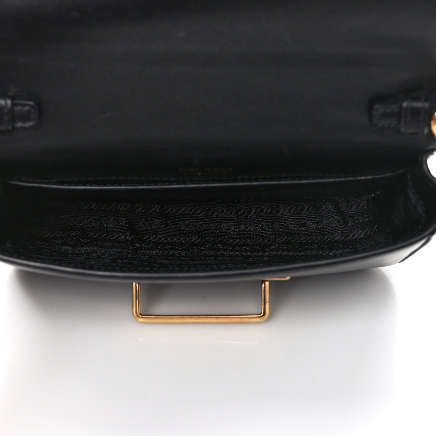 Saffiano City Calf Cahier Belt Bag Black