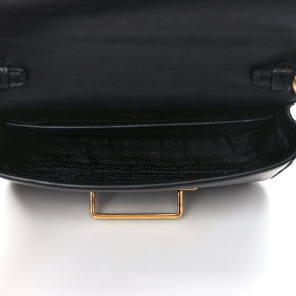 Prada Saffiano City Calf Cahier Belt Bag Black 5 of 12