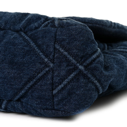 Chanel Denim Quilted Large Chanel 19 Flap Blue 8 of 8