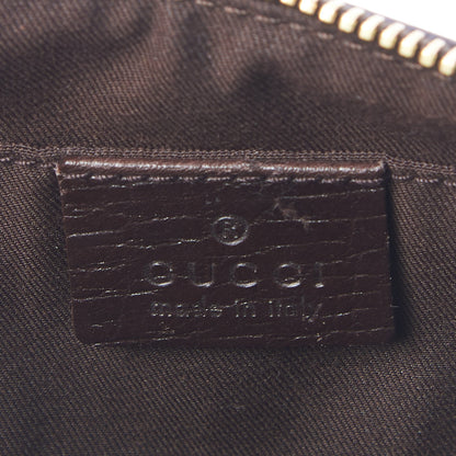 Gucci Monogram Jolicoeur Wristlet Dark Brown 5 of 8
