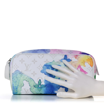 Louis Vuitton Monogram Watercolor Dopp Kit Toilet Pouch Multicolor 2 of 10