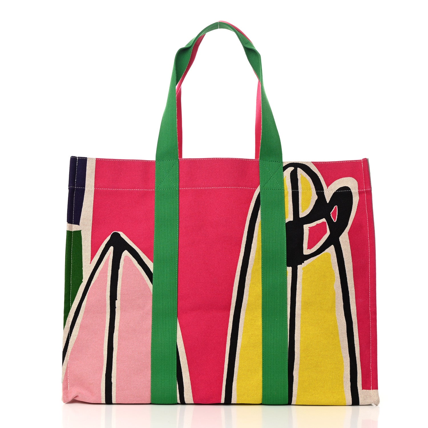 Hermes Cotton Canvas 3 Surfs Beach Bag 3 of 11
