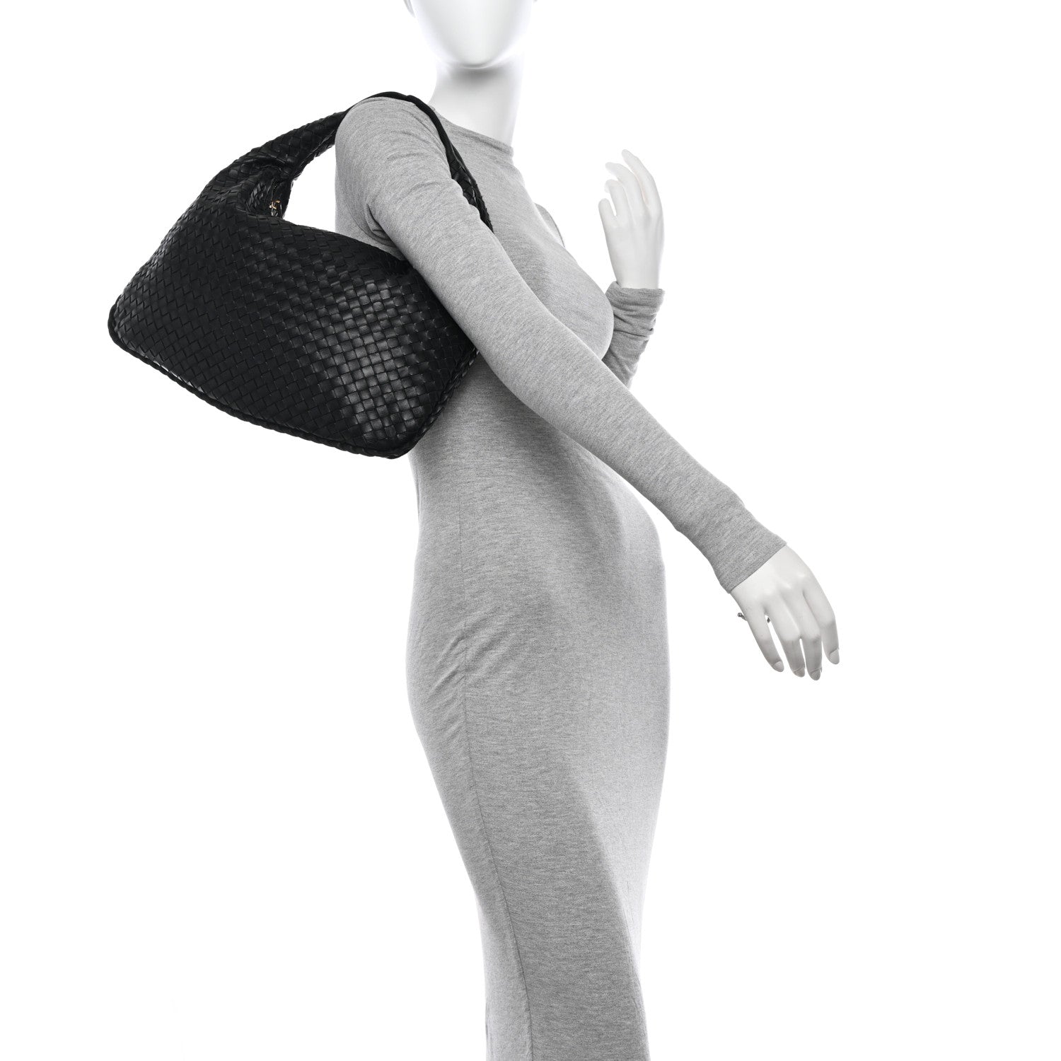 Bottega Veneta Nappa Intrecciato Medium Veneta Hobo Black 2 of 15