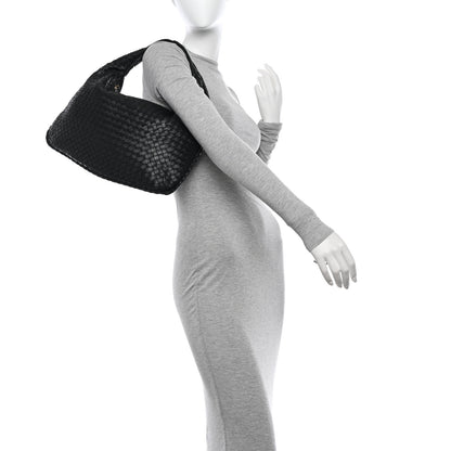 Bottega Veneta Nappa Intrecciato Medium Veneta Hobo Black 2 of 15