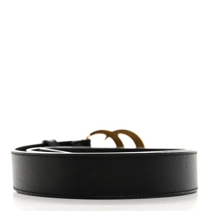 Gucci Calfskin Double G 30mm Belt 85 34 Black 2 of 5