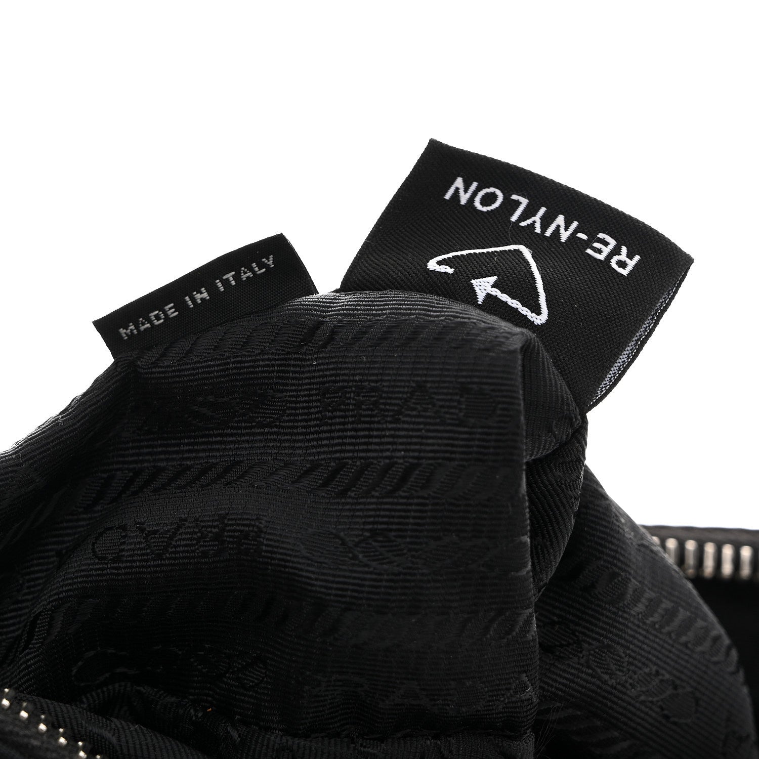 Prada Nylon Re-Edition 2005 Shoulder Bag Black 7 of 14