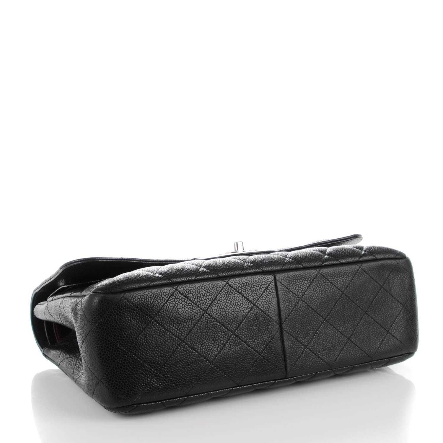 Chanel Caviar Quilted Jumbo Double Flap Black 4 of 9