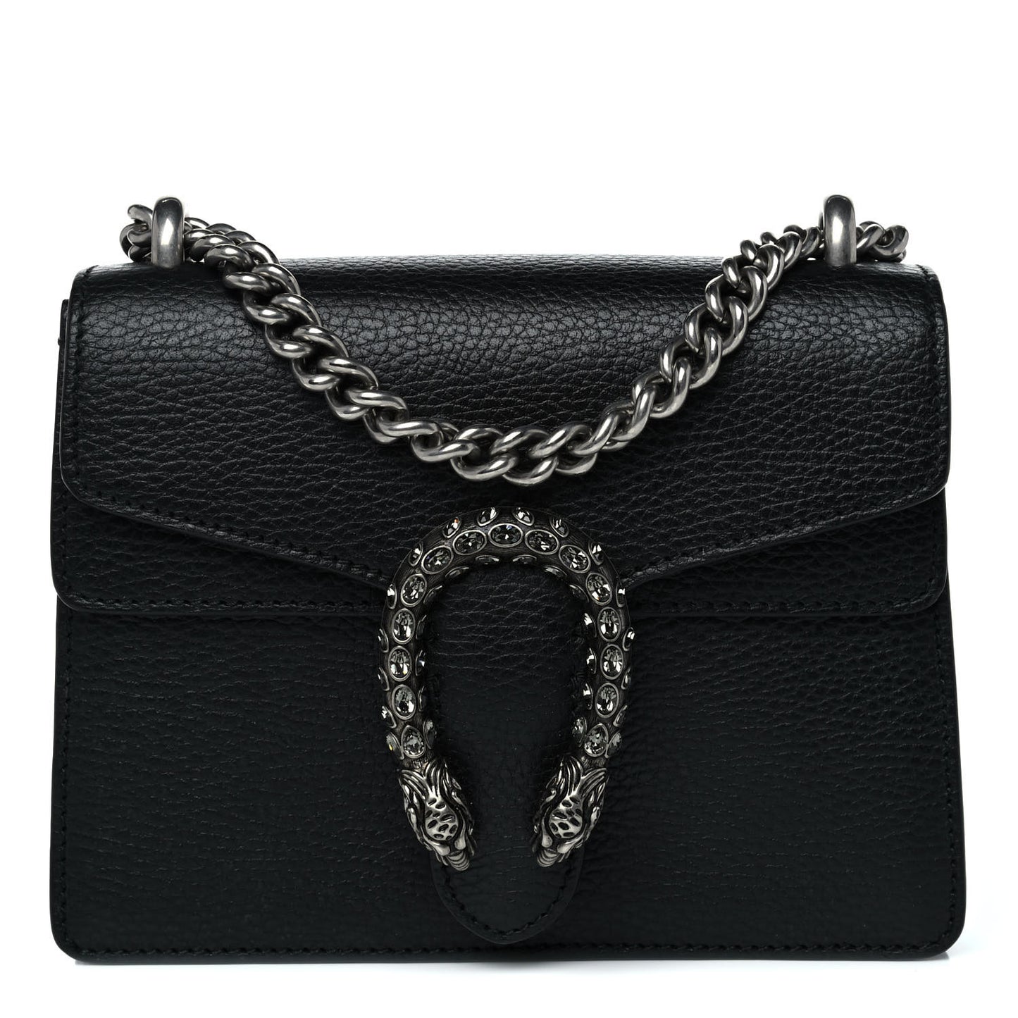 Calfskin Mini Dionysus Shoulder Bag Black