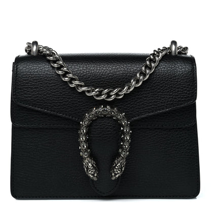 Gucci Calfskin Mini Dionysus Shoulder Bag Black 1 of 13