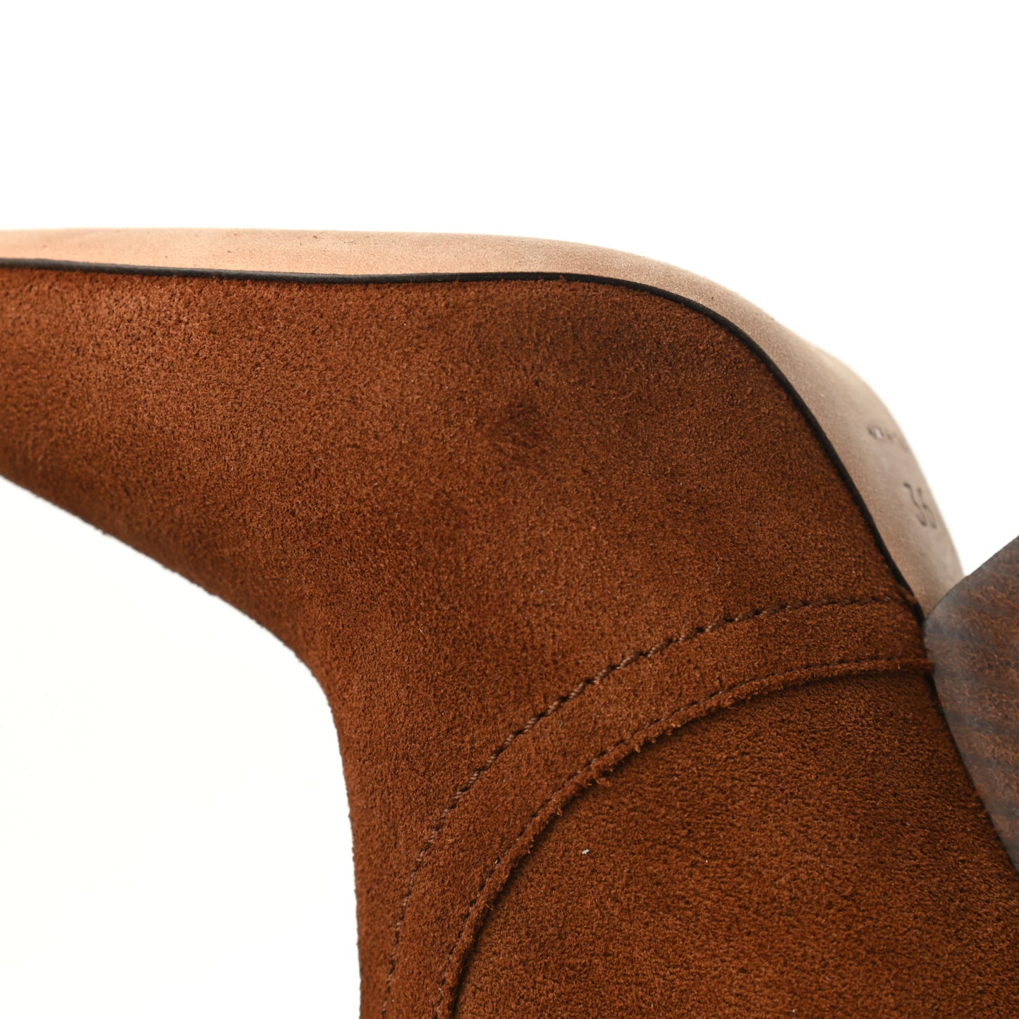 Suede Twine Soho Niki 105 Thigh High Boots 36 Light Land