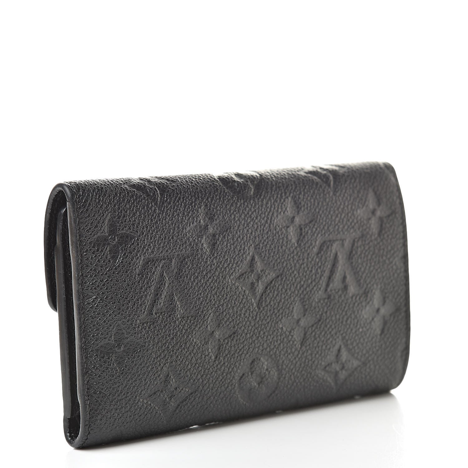Louis Vuitton Empreinte Compact Curieuse Wallet Black 3 of 8