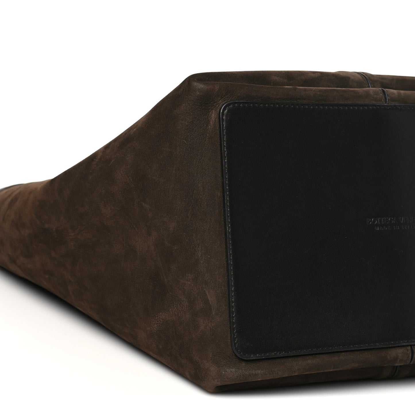 Suede Calfskin Medium Flip Flap Tote Fondant