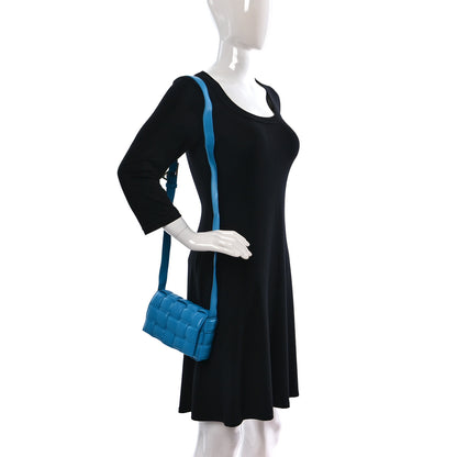 Bottega Veneta Nappa Maxi Intreccio Small Padded Cassette Crossbody Bag Pool 2 of 13