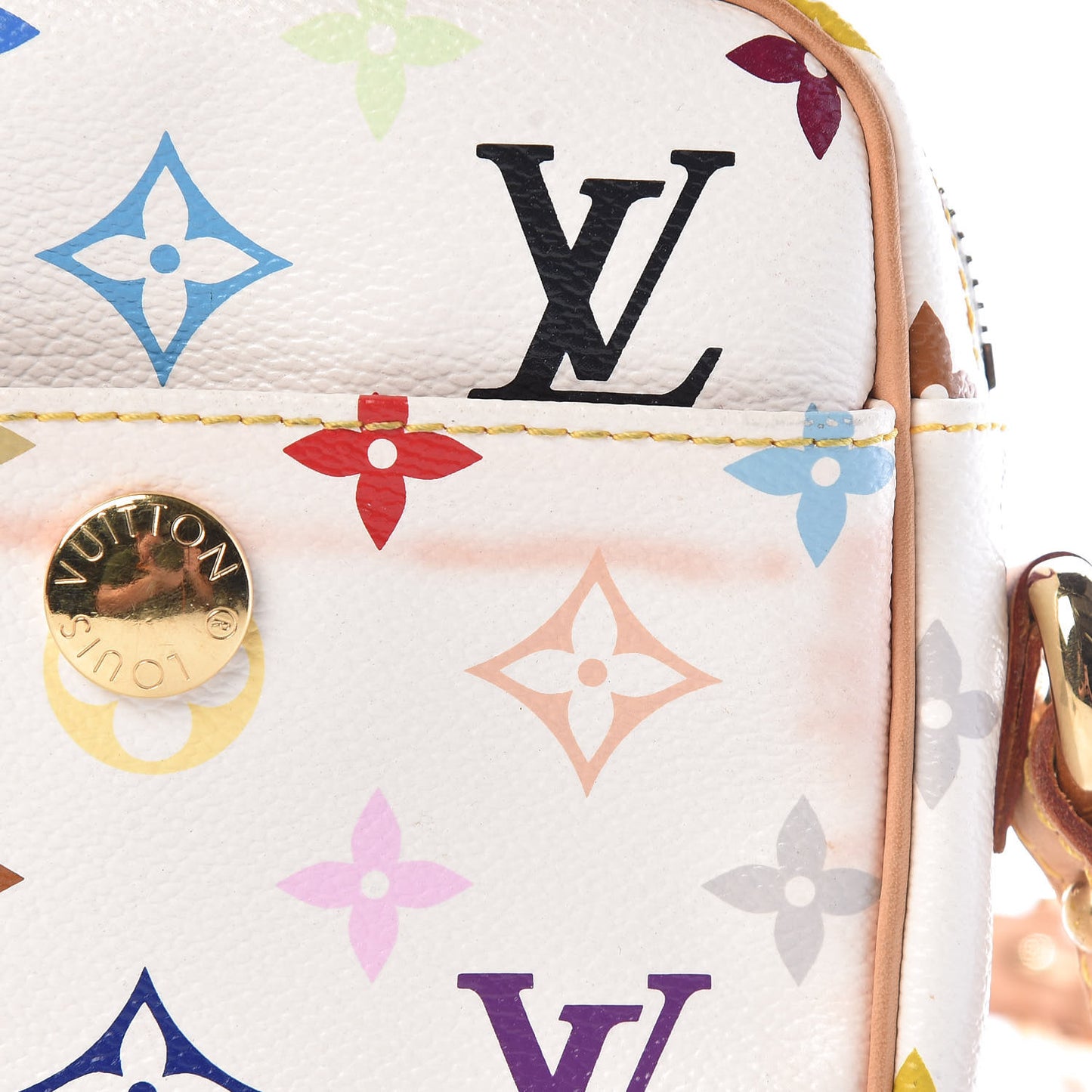 Monogram Multicolor Rift White