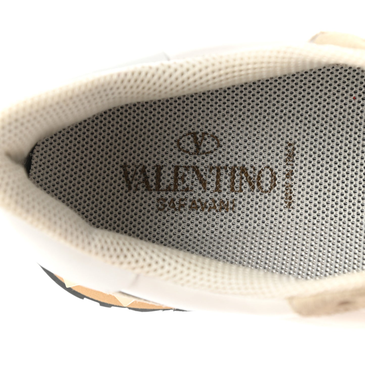 Fabric Suede L'Amour Mens Rockrunner Sneakers 42 White
