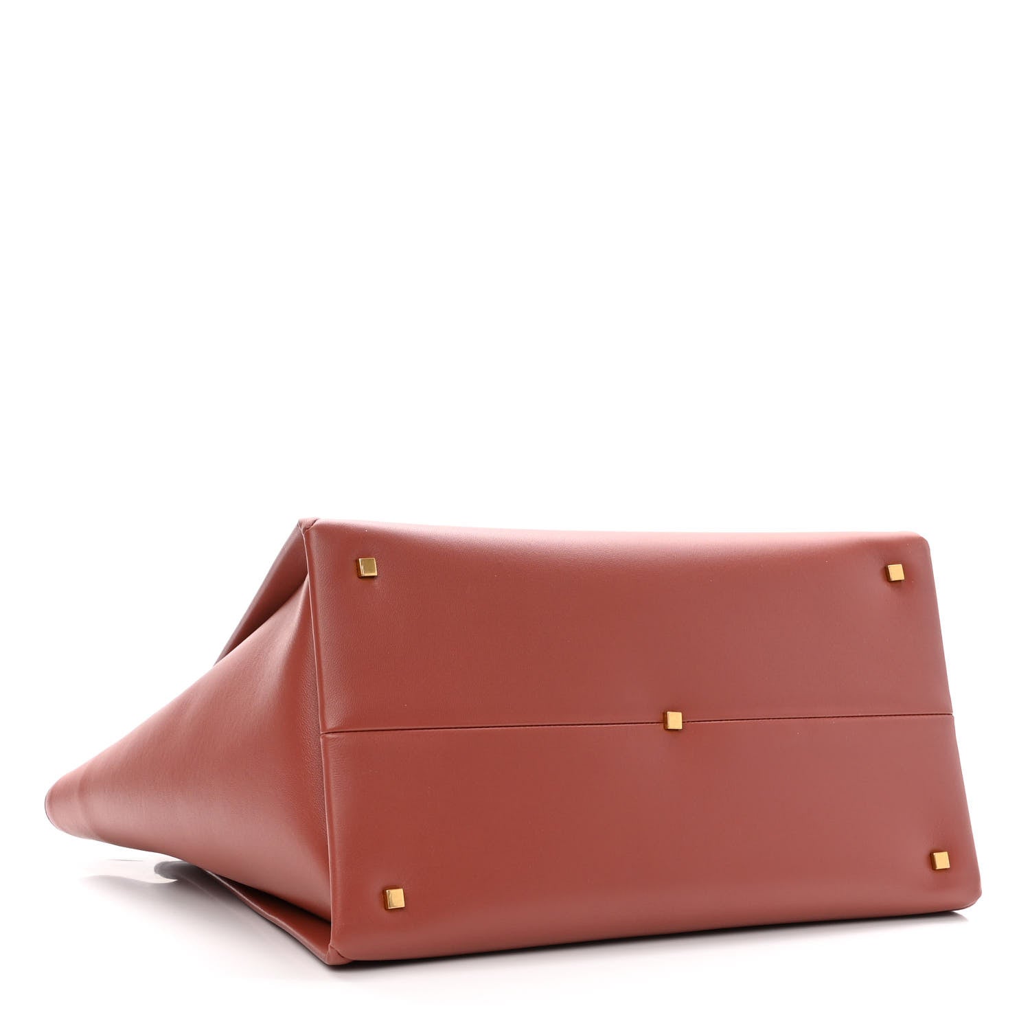 Valentino Garavani Nappa Large One Stud Handbag Gingerbread 4 of 9