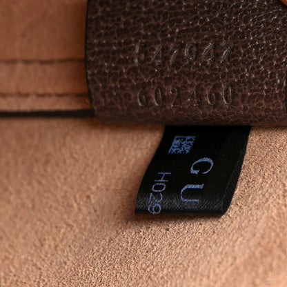 Gucci GG Supreme Monogram Web Ophidia Tote Brown 8 of 12