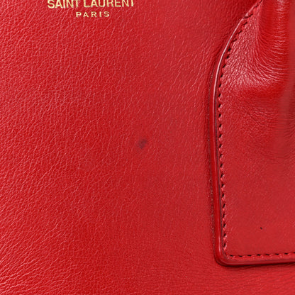 Saint Laurent Calfskin Small Sac De Jour Rouge Orient 16 of 26