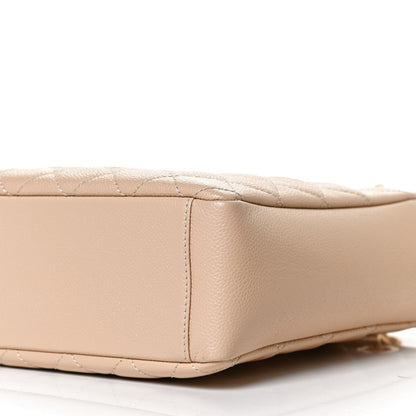 Chanel Caviar Quilted Petit Shopping Tote PST Beige 10 of 10