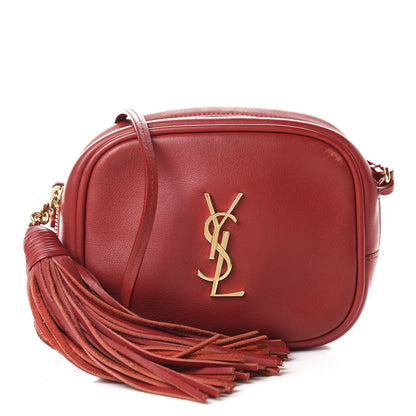 Saint Laurent Nappa Monogram Blogger Bag Red 1 of 13