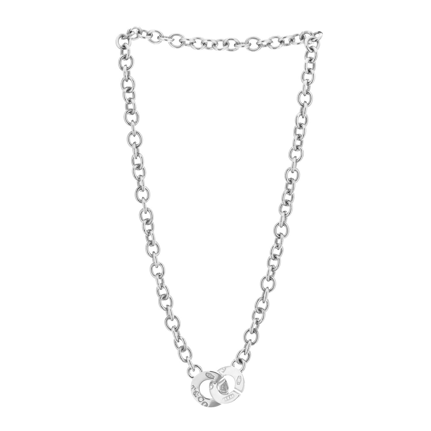 Sterling Silver 1837 Circle Clasp Necklace