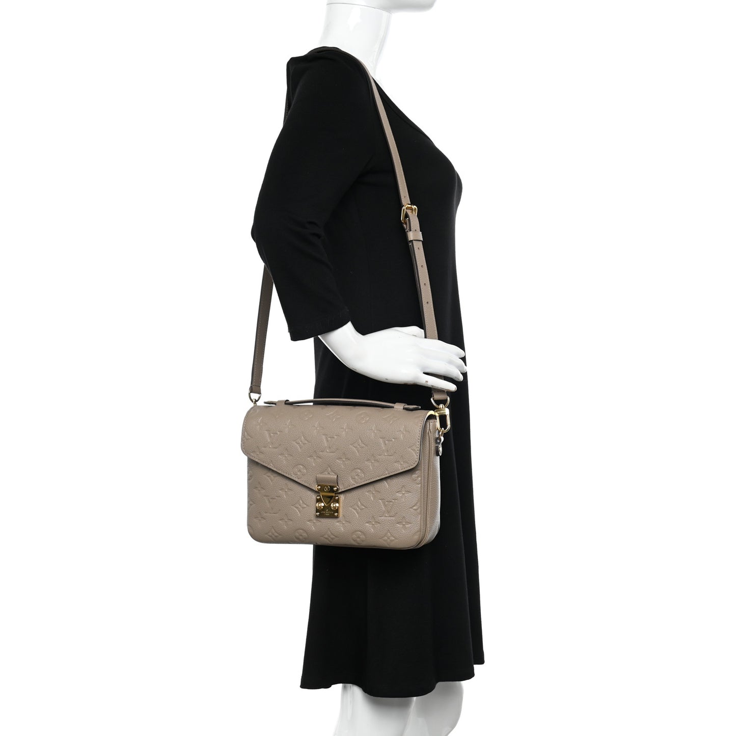 Empreinte Pochette Metis Tourterelle