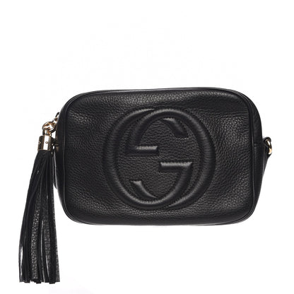 Gucci Pebbled Calfskin Small Soho Disco Bag Black 1 of 7