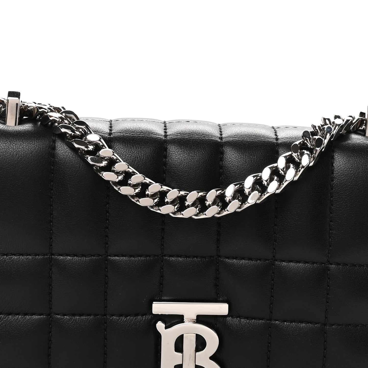Burberry Lambskin Quilted Mini Lola Bag Black 7 of 11