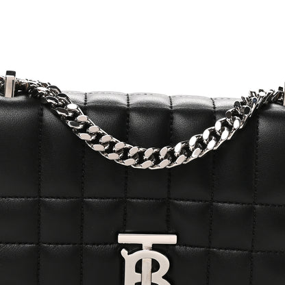 Burberry Lambskin Quilted Mini Lola Bag Black 7 of 11