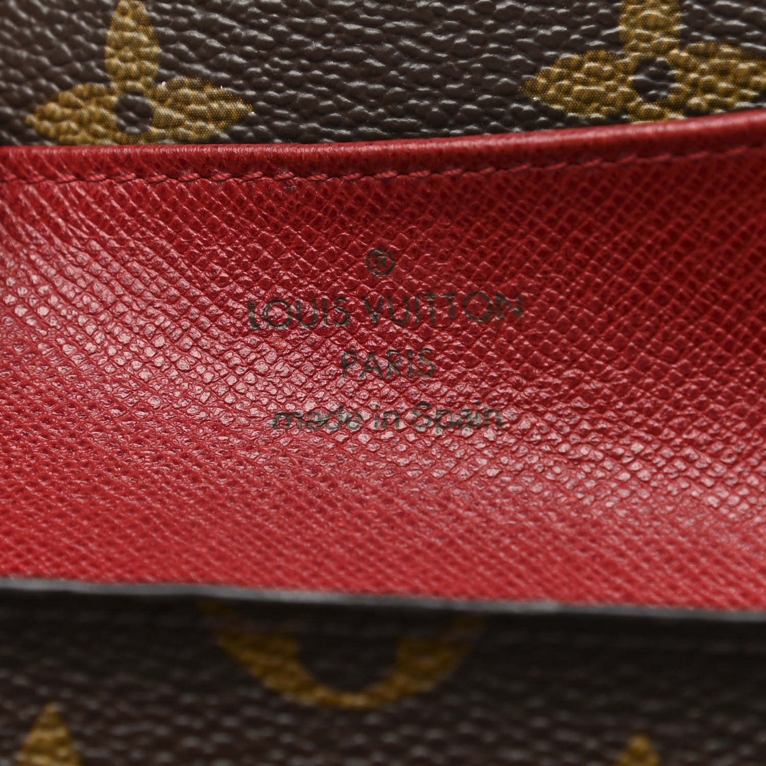 Louis Vuitton Monogram Emilie Wallet Fuchsia 6 of 6
