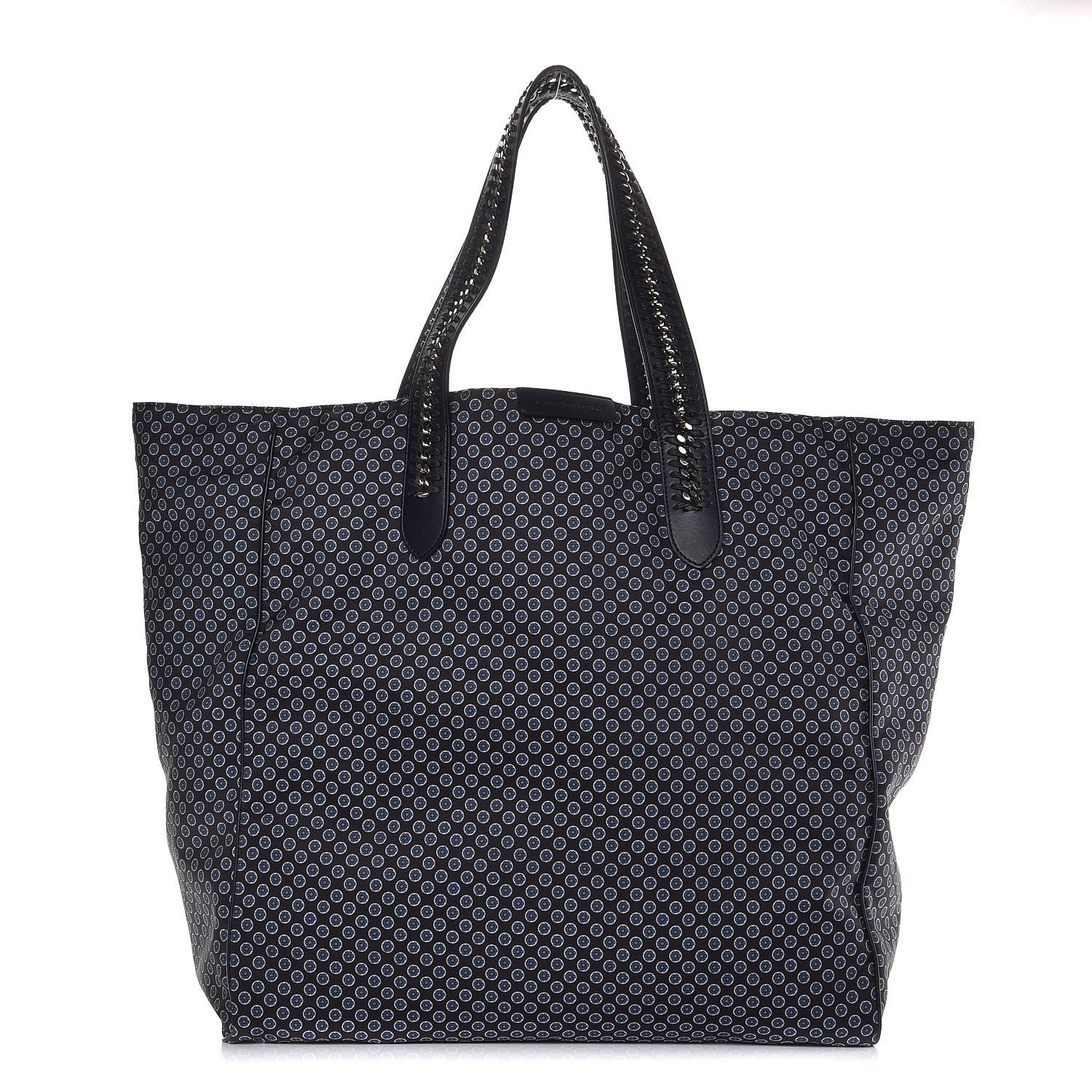 Stella McCartney Nylon Go Flower Print Falabella Tote Blue 1 of 9