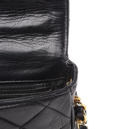 Chanel Lambskin Quilted Extra Mini Flap Black 9 of 13