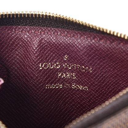 Louis Vuitton Damier Ebene Scribe Affiche Key Pouch 6 of 7
