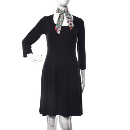 Hermes Silk The Savana Dance Twilly Vert Prune Bordeaux 2 of 6
