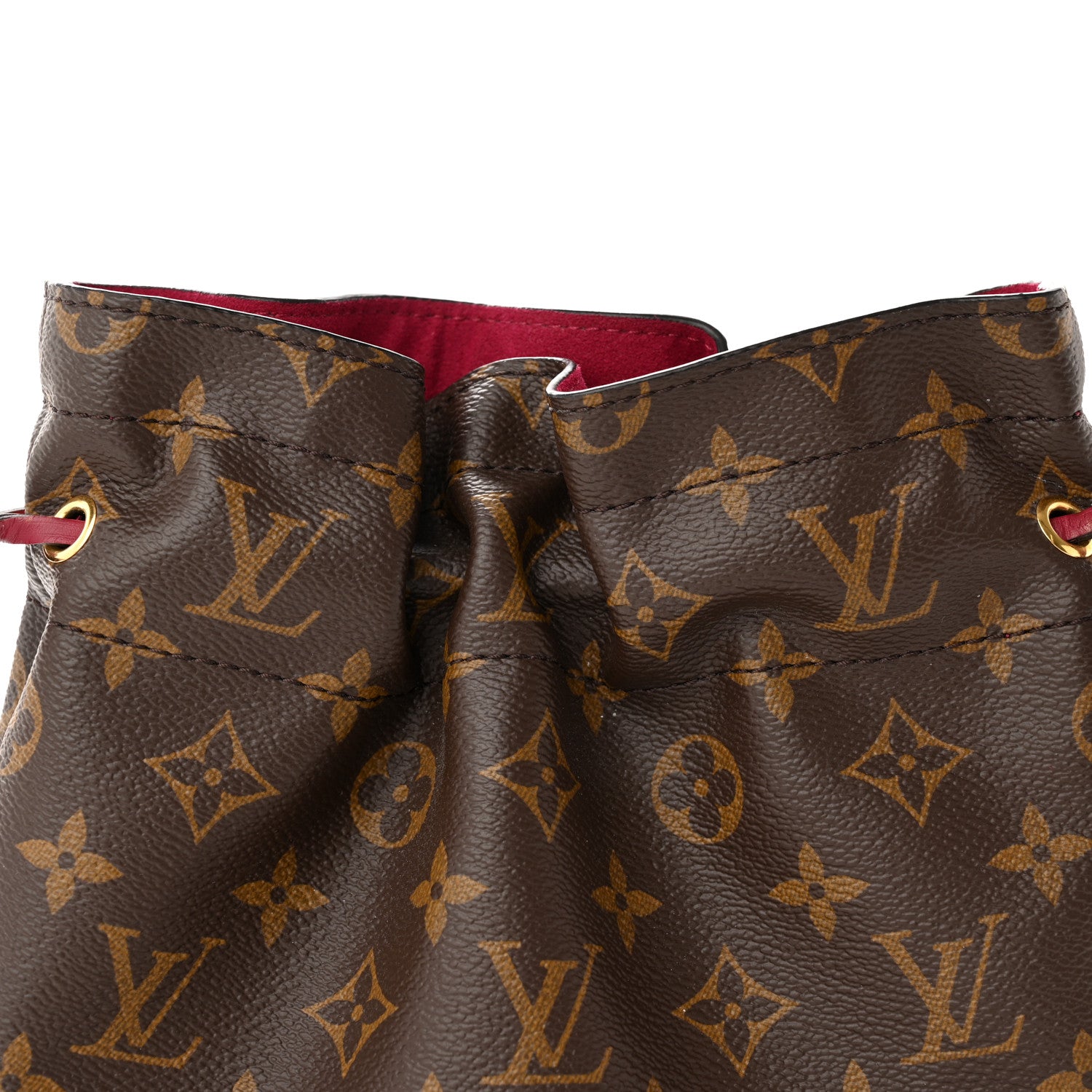 Louis Vuitton Monogram Pouch Noe Fuchsia 8 of 12